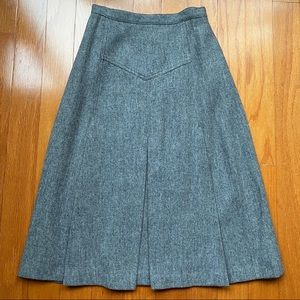 Vintage 60’s John Meyer grey wool skirt